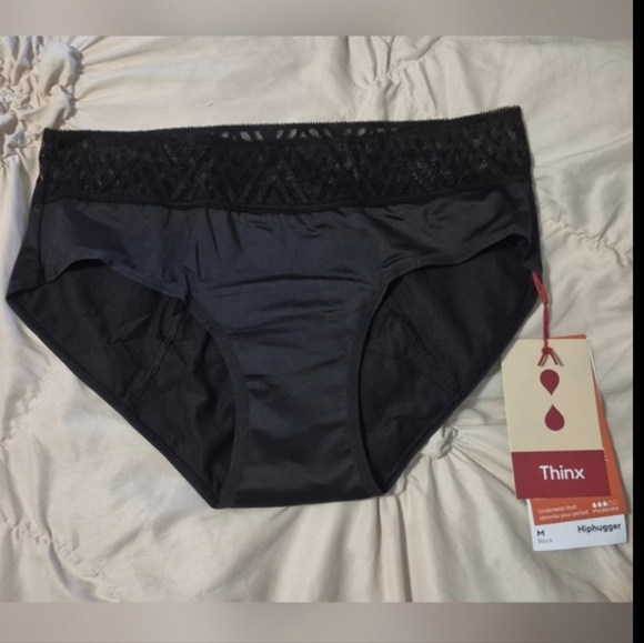 NWT  THINX Moderate Hiphugger Underwear "The Period Panty" - Picture 1 of 10